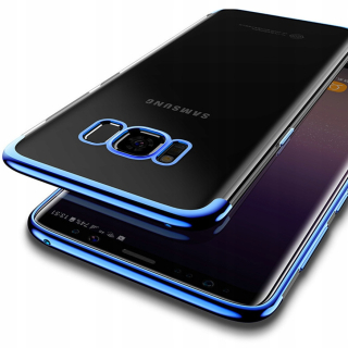 Samsung Galaxy S8+ Plus, kryt pouzdro obal VES na mobil, lesklý rámeček