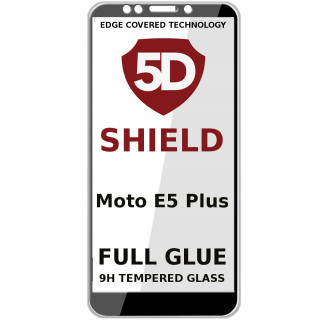 Motorola Moto E5 Plus, ochranné sklo 3D / 5D / 6D Full Glue na celý displej