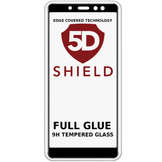 Samsung Galaxy A6+ Plus 2018, ochranné sklo 3D / 5D / 6D Full Glue celý displej